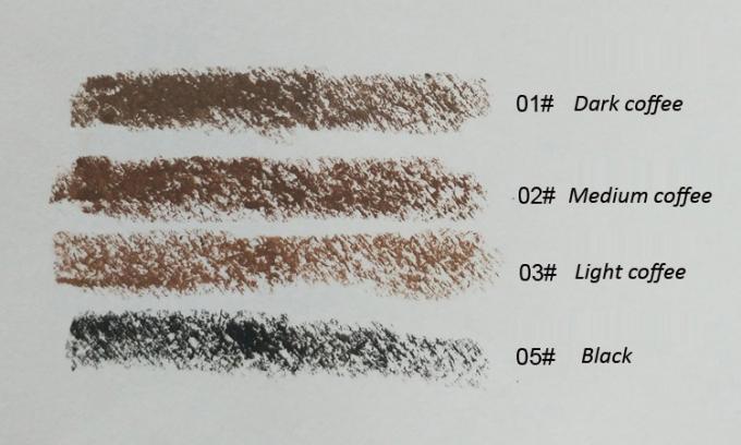 OEM 개인 상표 두 배 머리 무기물 눈썹 연필 눈썹 메이크업 제품