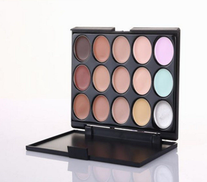 New Private Label Cream Waterproof 15 Colors Makeup Concealer Palette